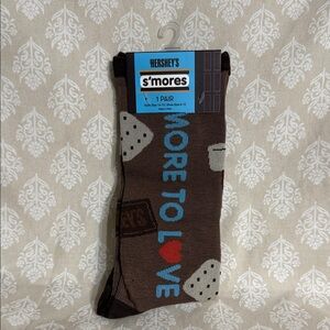 S'mores Brown Casual Socks for Women